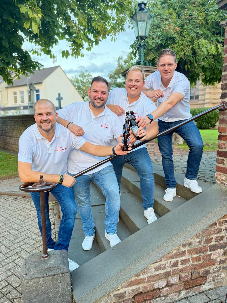 Das Team des Heppendorfer Dreigestirns 2030